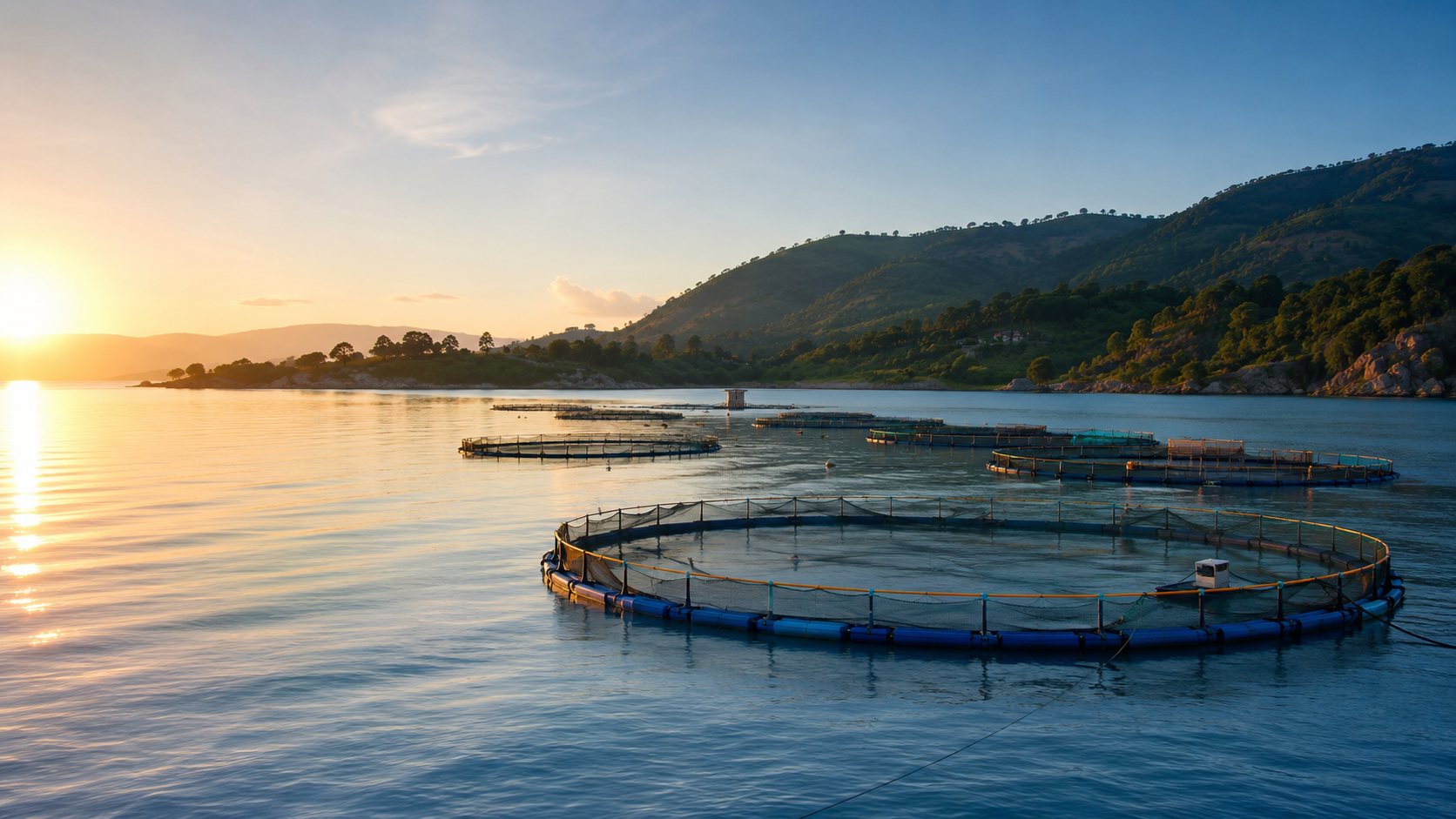 Cage Aquaculture - Tilapia Fish Farming operations