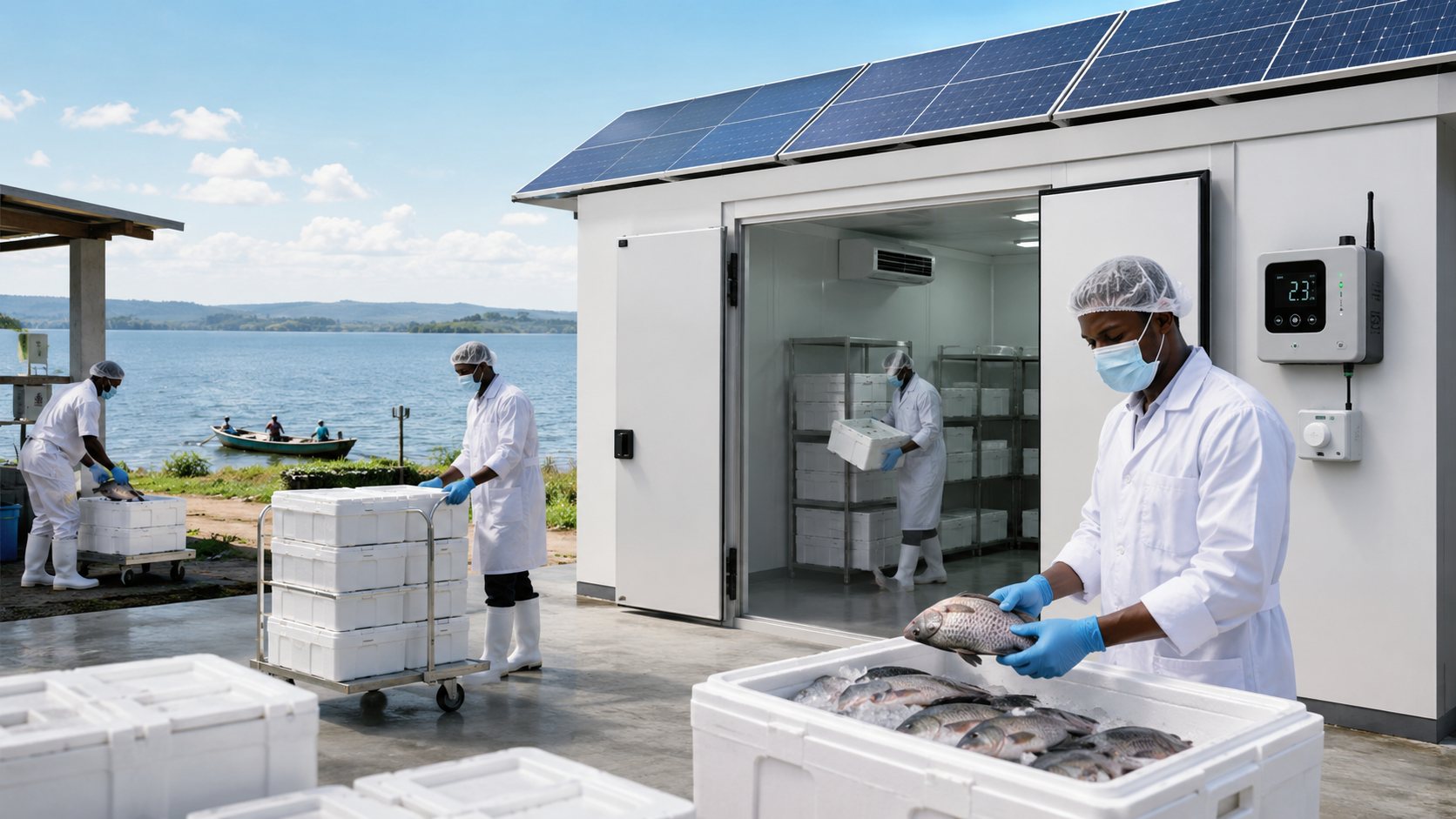 Cold Room Operations - Tilapia Fish Farming operations